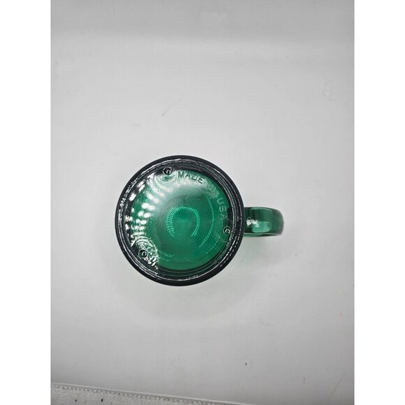 MGM Grand Hotel Green Glass Mug Made in USA - Picture 6 of 6